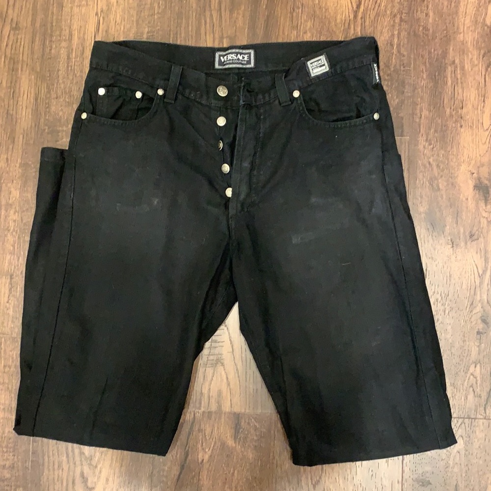 Vintage Versace Black Pants
